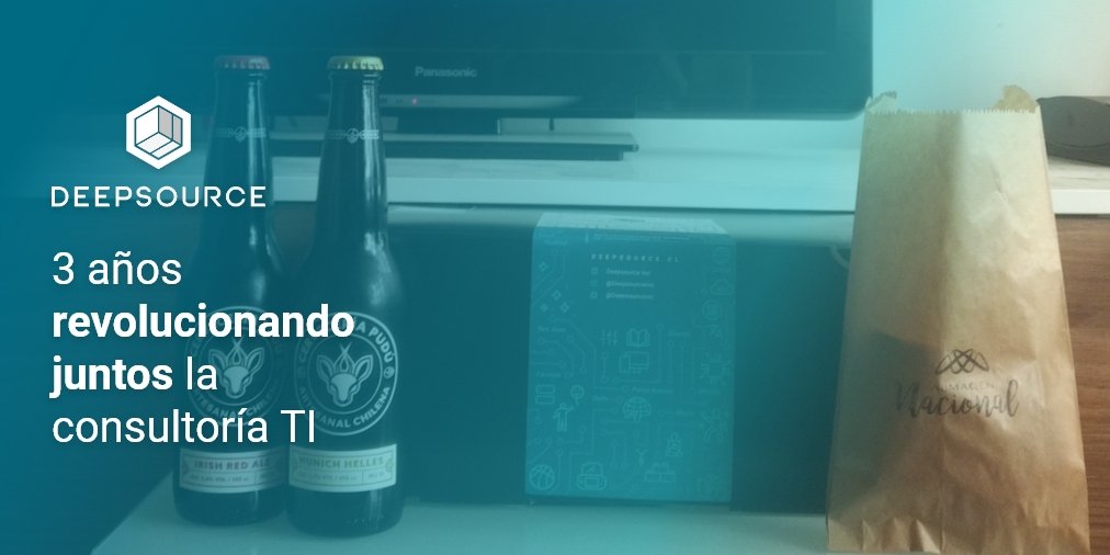 DeepsourceInc's tweet image. ¿Una celebración de aniversario con comida y cervezas? Bueno! 🤤
Celebramos durante la semana nuestro 3er aniversario, pero de forma remota, con comida y cerveza artesanal.
Nuestros proveedores, pymes en crecimiento, pura calidad! 💪😀
#Aniversario #technology #pyme 
😀💻💙