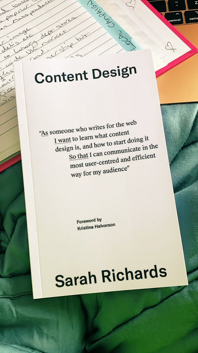 We like to keep our skills in tip top condition so are always reading and learning. Today’s subject is Content Design as recommended by <a href="/ThirdSectorLab/">Ross McCulloch</a> on a webinar recently.
