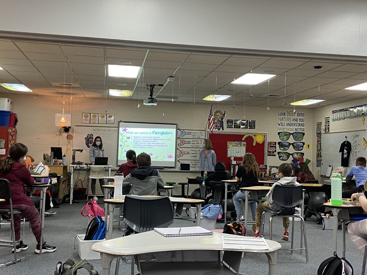 SamSzopinski's tweet image. It was wonderful visiting Kingsley Elementary! I was able to see my first co-taught lesson with Ms. Bridges &amp;amp; Ms. Saturley teaching theme to 5th graders. I loved watching the sparks fly while Ms. Macy taught 2nd graders how to write conclusions. @NCHSRedhawksCTE #teachingrocks