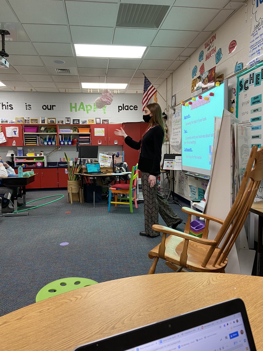 SamSzopinski's tweet image. It was wonderful visiting Kingsley Elementary! I was able to see my first co-taught lesson with Ms. Bridges &amp;amp; Ms. Saturley teaching theme to 5th graders. I loved watching the sparks fly while Ms. Macy taught 2nd graders how to write conclusions. @NCHSRedhawksCTE #teachingrocks