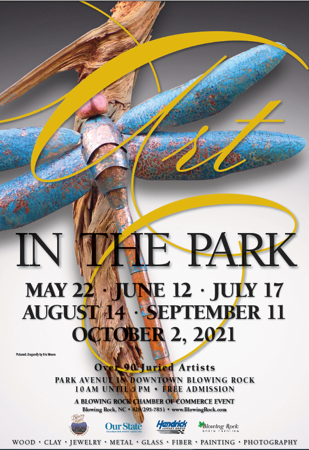 BR_Chamber's tweet photo. Art in the Park is select Saturday's May - October in downtown Blowing Rock. #BlowingRockNC #ArtinthePark https://t.co/nCe9P5SNbS