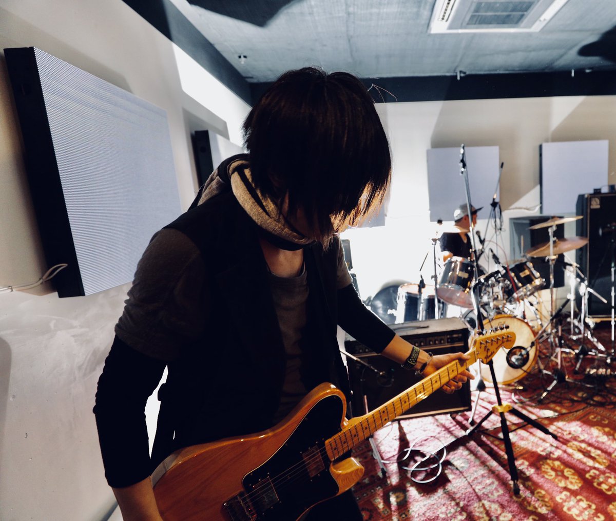 un_control's tweet photo. DORMER 
Shu Nagaoka /Guitar. Sampling.

on Feb 23  at NEPO / 2020 Counter Live Rehearsal

Photograph by Taiki Ogawa
 
#dormer #art #telecaster #telecasterdeluxe https://t.co/ANQGeNAAzA