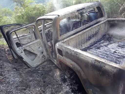 AlvaroUribeVel's tweet photo. Así encontraron el vehículo de Jimmy Mejía, secuestrado en el Valle del Cauca https://t.co/sxOzyBYnP9