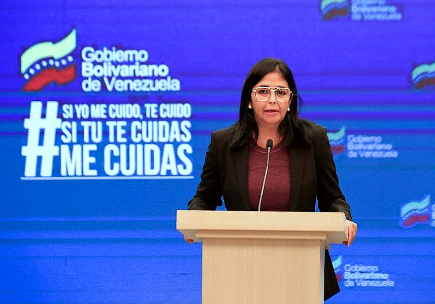 mippci_ven's tweet photo. #NotiMippCI 📰🗞| Vicepresidenta Rodríguez: Venezuela quedó sola ante variante brasileña porque Bolsonaro se desatendió de su responsabilidad internacional. Lea más ⏩ https://t.co/Hpys2hWtv2
#PrevenirEsVencer https://t.co/D5k1DVukTA