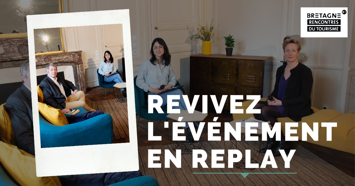 [#RTB21] Les replays de la 5° édition des Rencontres du Tourisme de Bretagne sont désormais disponibles ! 

🎙 Découvrez également des interviews exclusives d'intervenants sur l'onglet "Studio TV" du site de l'événement. 

Pour revivre l'événement 👉 rencontres-tourisme.bretagne.bzh