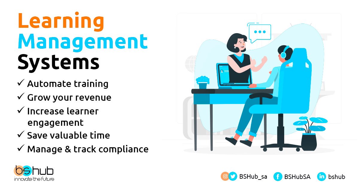 BSHub_sa's tweet photo. BShub creates for you the most unique, user-friendly &amp; cost-effective ultimate Learning Management Systems that enhance the productivity of your students/staffs. 
#bshub #learning #productivity #trainning #elearning #etraining #innovation #students #collaboration https://t.co/97aNC5NHXy