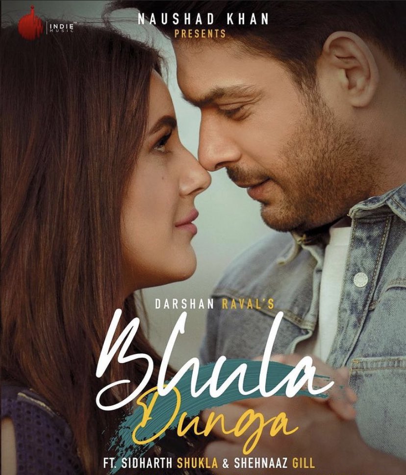 OfficialSidNaaz's tweet photo. Whenever you two come together you create magic. BhulaDunga was another occasion for the world to witness it.

Extremely proud of all your achievements, but will cherish your 1st project together for life.

#1YearOfBDFtSidNaaz
@sidharth_shukla @ishehnaaz_gill
#SidNaaz https://t.co/GXgrhOEFOf