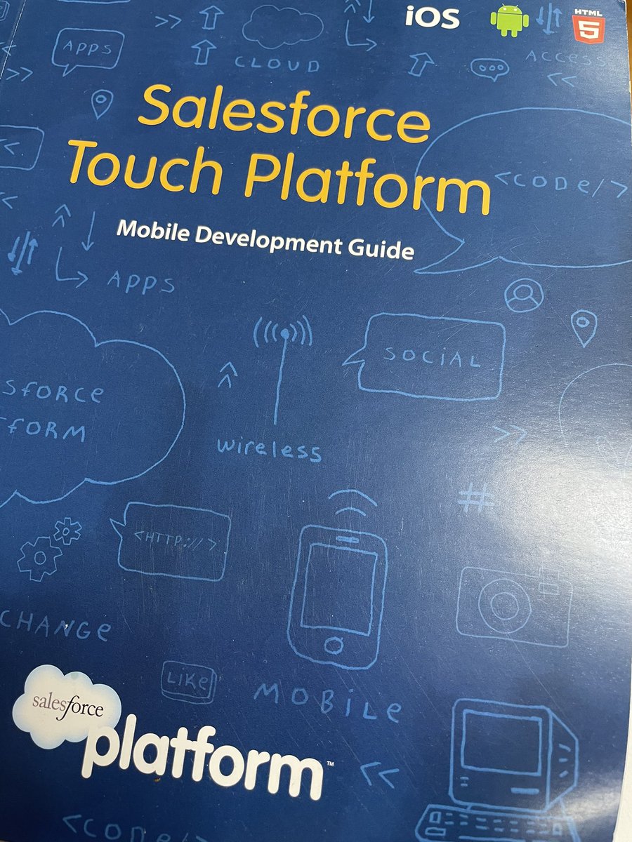 SNUGSFBay's tweet photo. Hello 2012, good to see you again @SalesforceDevs #salesforcemobile Touch! Some of my coolest mobile apps were inspired by you. https://t.co/XZyRSXzkmt