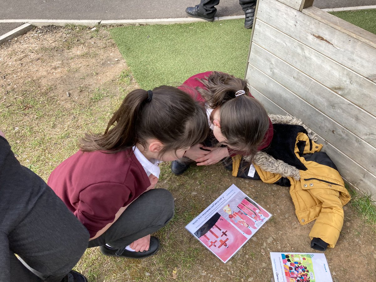 Year4_5ALC's tweet photo. We had a fantastic time this afternoon completing our Easter Trail! Gwaith da to all who completed their trail today! @ALCSixBells https://t.co/cKAUZGmbrr