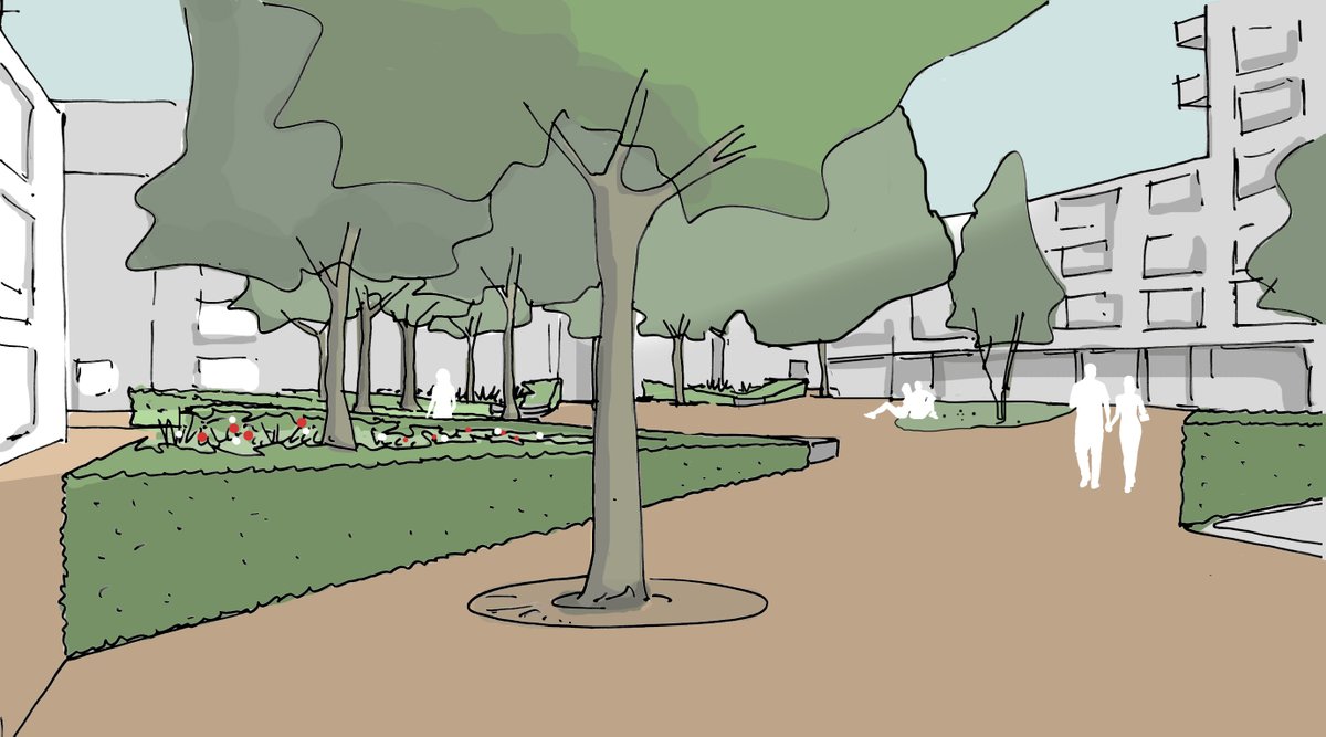 De realisatie van het Gouden Leeuwplein in Venray is gestart. De bomen zijn geplant en vormen nu al een groene blikvanger op het plein! Met dank aan <a href="/idverdeNL/">idverde NL</a>
