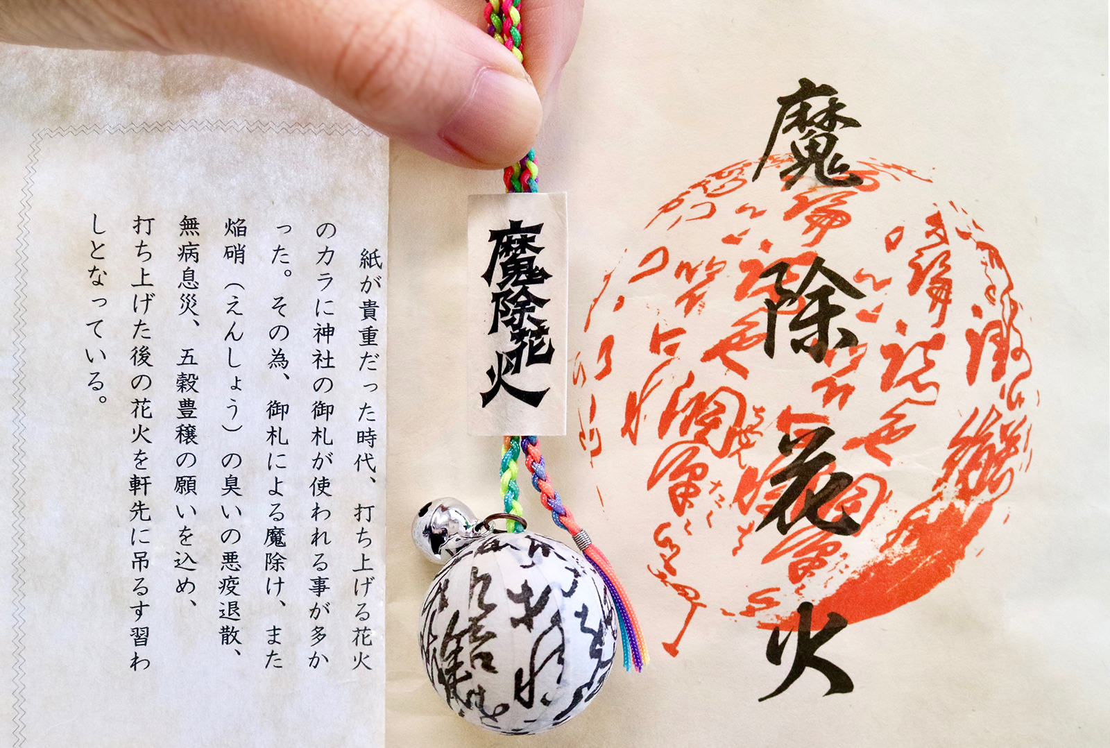 تويتر ふくしま手帳23 好評販売中 على تويتر ふくしま手帳21 3月24日掲載ネタはこちら 花火 の里 福島県浅川町には花火の殻を 魔除花火 と呼んで魔除けや縁起物として軒下につるす風習があり そのミニ版として近年登場したのがこの 身に魔除花火 ミニまよ