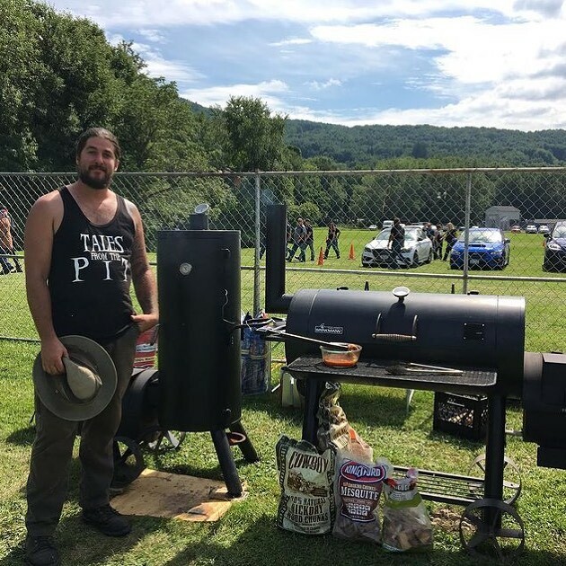 GymClassEric's tweet photo. Just a dude and his ‘que. Can’t wait to fire up the pits at @thepalehorseoneonta next month and serve up some delicious meals! 
.
.
.
.
.
.
#upstate #upstateny #catskills  #oneonta #oneontany #bbq #barbecue #grill #pitmaster #foodporn https://t.co/7OeRt25c8V