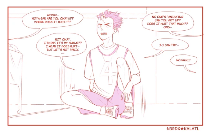 Noya gets hurt while playing so stuff happens right??
Part 1/2
#asanoya #Haikyuu #asahiazumane #nishinoyayuu 