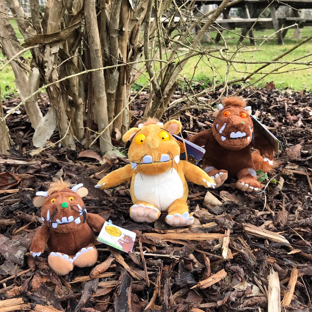 Are you heading to @BedgeburyPto spot the Gruffalo and his friends? 
Why not pick yourself up a souvenir from the cafe! 
#outintheforest #gruffalo #gruffalotrail #spotthegruffalo #outinkent #outandabout #goudhurst #kent #sussex #outwiththekids #familydaysout