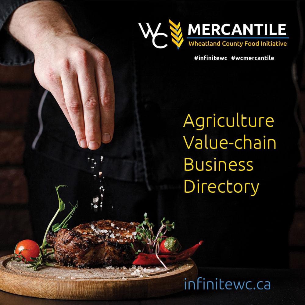 mrsamberlink's tweet photo. We are starting to build out our WC Mercantile ag value-chain business directory. If you are a Wheatland County producer or source from a WC producer, you are eligible to be in our free directory. Visit https://t.co/c1DVOOdbup to sign up!
#wheatlandcounty
#infinitewc https://t.co/XA80nHURLp