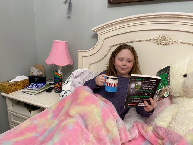 Reading can take you anywhere in the Universe! Will you join us in our Tardis and go explore?