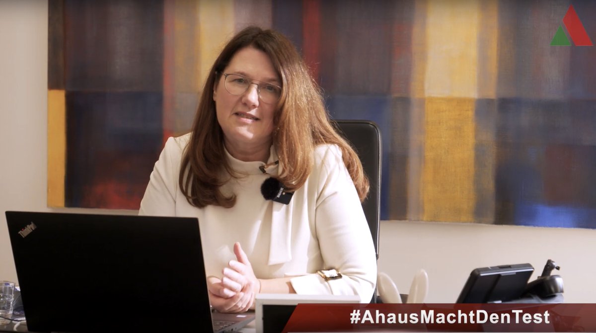 Am Wochenende (26.-28.3.) heißt es "Ahaus macht den Test". Die  Stadt ruft alle Bürger/innen dazu auf, einen Corona-Schnelltest zu  machen. Dazu Bürgermeisterin Karola Voß im Video: youtu.be/jf5fPyx1OXw #AhausMachtDenTest

Mehr zur Aktion: corona.ahaus.de