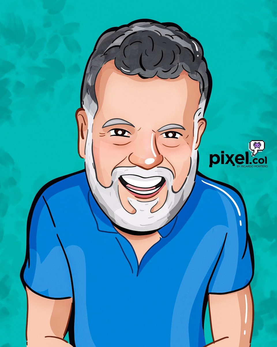 RicardoMonteroR's tweet photo. Y por acá una de @PLinero ✍🏻🖥🎨 #Pixel #ilustracion ¿qué tal? https://t.co/vNwbeVVeEz