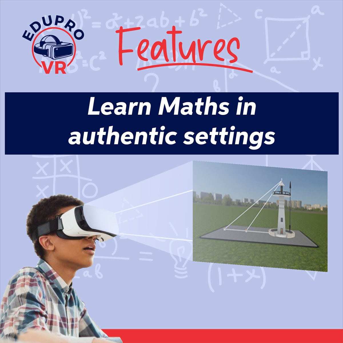 EduproVr's tweet photo. #EduprovrFeatures Learn Maths using real life applications. Understand the reason formulas were created. To give your students such experience call: 08060088272
#activelearning #eduprovr #vrexperiences #vreducation #nigerianschool #mathssolution #schoolsinlagosstate https://t.co/xiSaDDUY5t