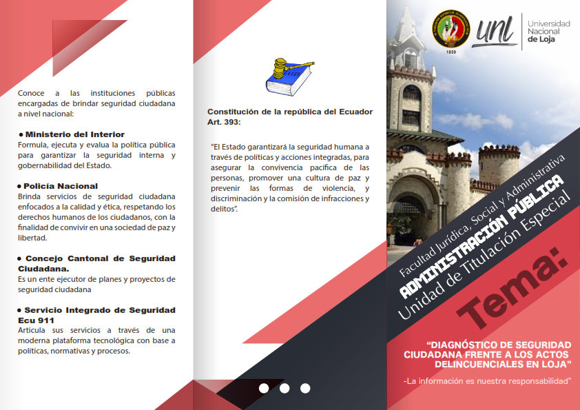 lappunl's tweet photo. #LappTitulación Estudiantes de la UTE comprometidos con el bienestar de la sociedad, realizan un diagnóstico de seguridad ciudadana en el centro de Loja. Te invitamos a conocer y a participar plataforma de participación ciudadana 👉: https://t.co/zP7MlLskeY
Se parte de LAPP-UNL https://t.co/5YS5hfKzmE