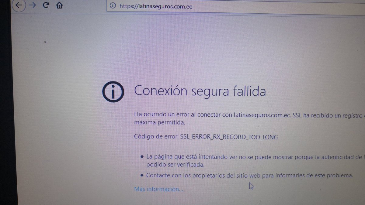 bruquesoft's tweet photo. @LatinaSegurosEc Buen día, necesito contactar con su equipo. El portal está fuera de servicio desde varios días. Contactarme. https://t.co/XehtVm36pS