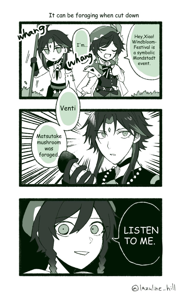 昨日のマルチ
#原神 #xiaoven #魈ウェン 