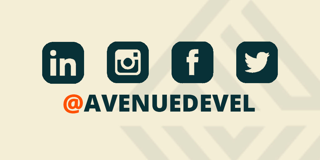 AvenueDevel's tweet image. Let&apos;s get social! Follow Avenue Development on your favorite social media platforms.