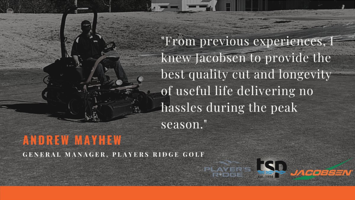 Best Quality Cut  #HandsDown  <a href="/JacobsenTurf/">Jacobsen Turf</a>  <a href="/playersridge/">playersridge</a>

#JacobsenTurf #Business #Sales #Ambition #Legendary #Textron