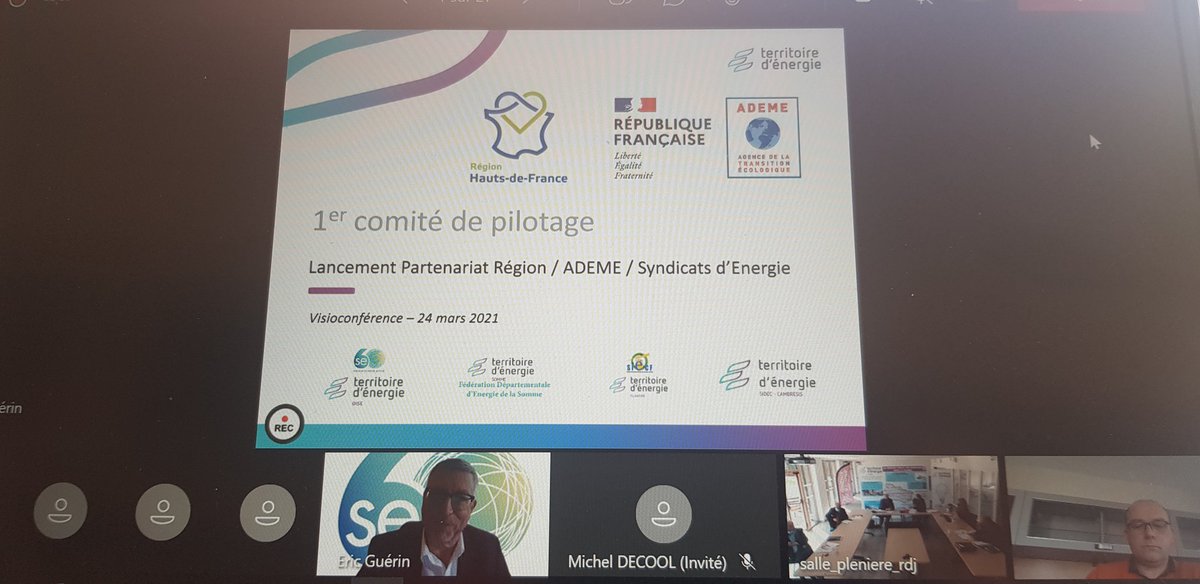 FNihous's tweet photo. Amplifier la #transitionenergetique dans les #hautsdefrance
C'est l'objet de notre Convention partenariale avec les syndicats d'énergie
✅1 scénario territorial pour massifier et développer les EnR, les REI, les investissements, l'H2
#FDE80 @siecf @seoise @ademe #Sidec @fnccr_TE https://t.co/Lpaeywbffk