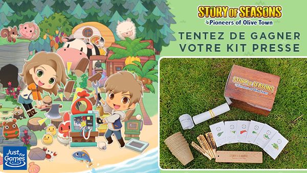 Micromania_Fr's tweet photo. Pour la sortie de #StoryOfSeasons : Pioneers of Olive Town vendredi, tentez de remporter votre Press Kit (avec pleiiiin de petites graines) ! Pour participer, RT &amp; Follow @Micromania_Fr / @JustForGames_FR

Tirage au sort dans une semaine ! https://t.co/TEoa0CbNhK