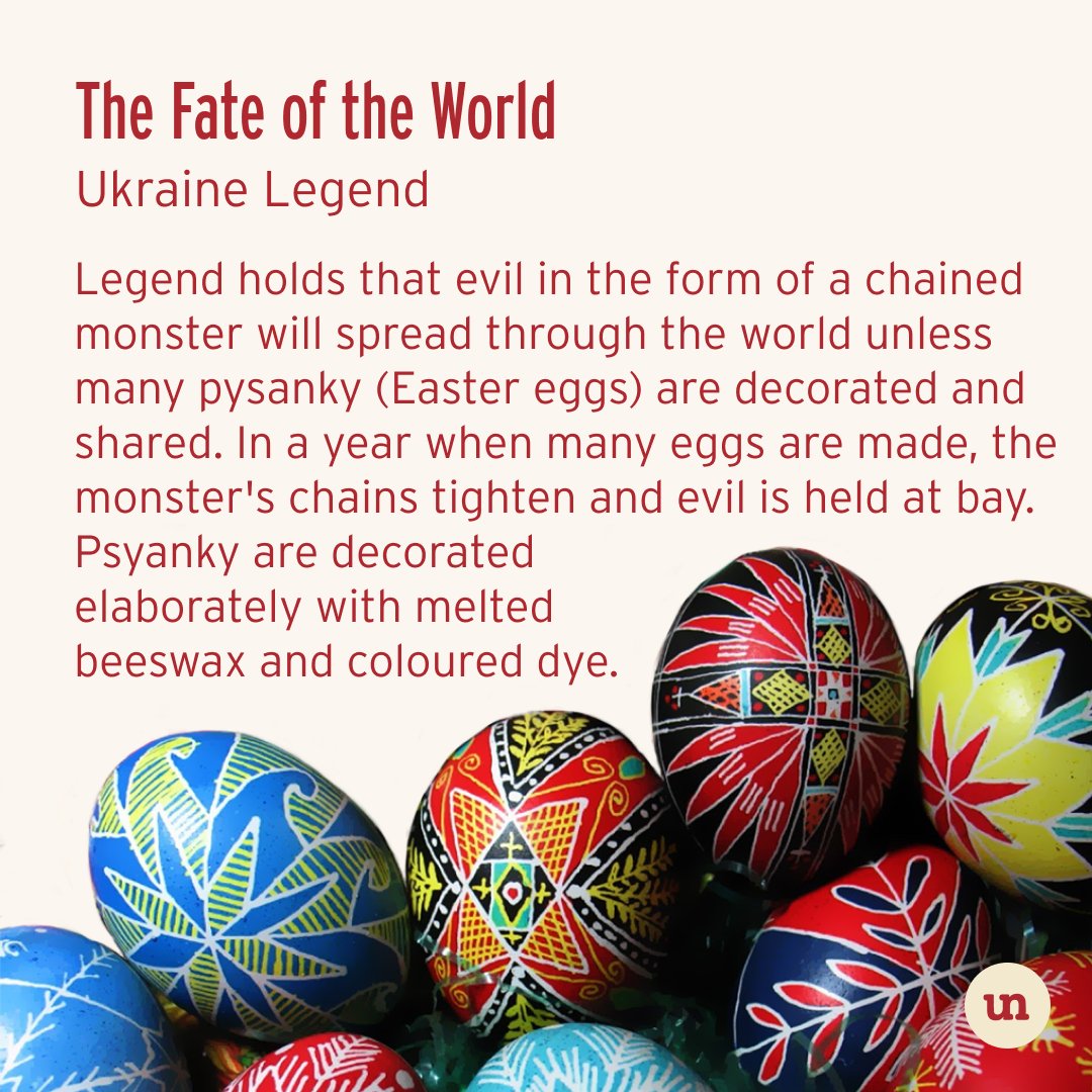 unlearn_com's tweet photo. What do eggs, kites and flying bells have in common? They’re all part of different Easter traditions around the world! 

How do you celebrate Easter or the arrival of spring?

#unlearn #easter https://t.co/xfy69R16Qd