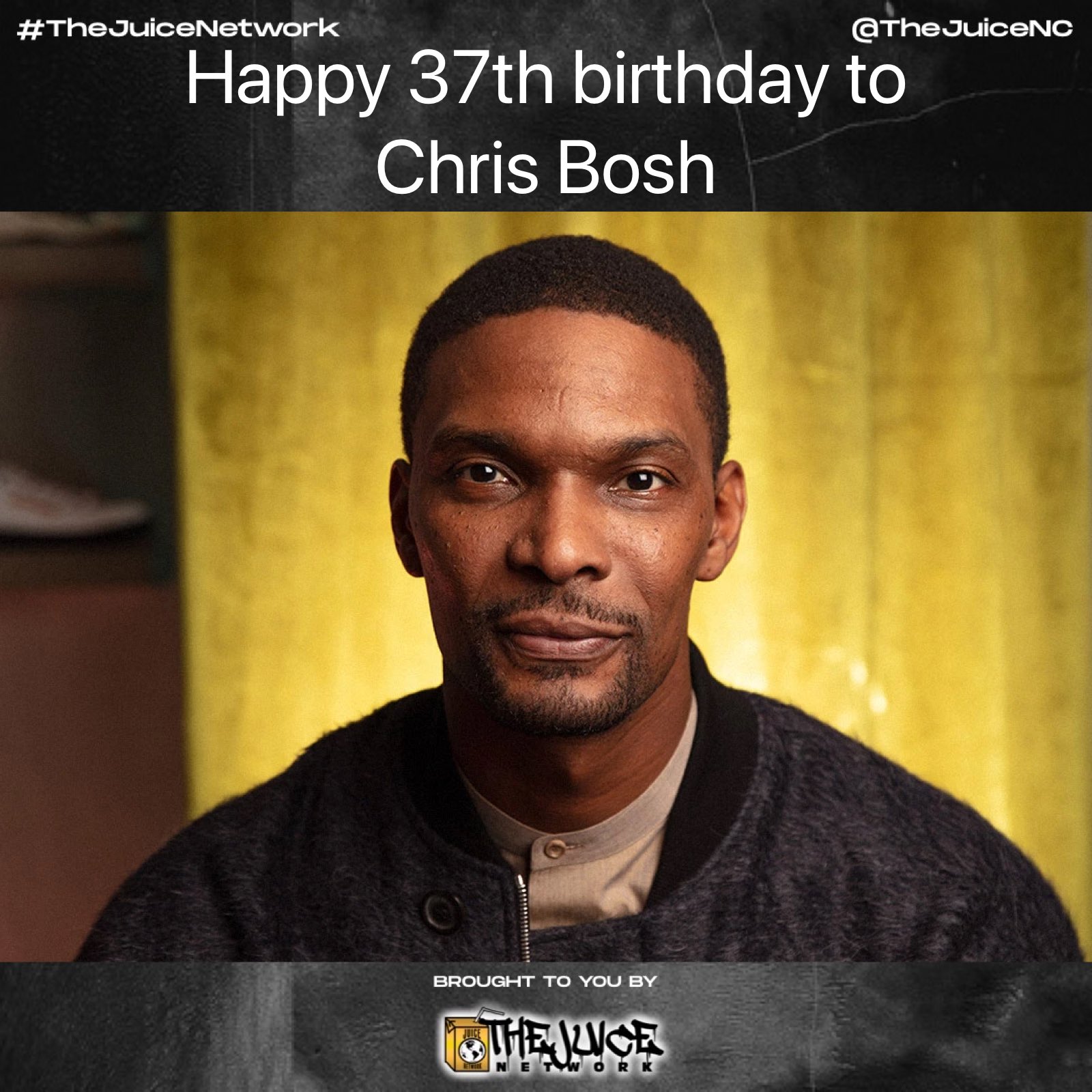 Happy 37th birthday to Chris Bosh!    