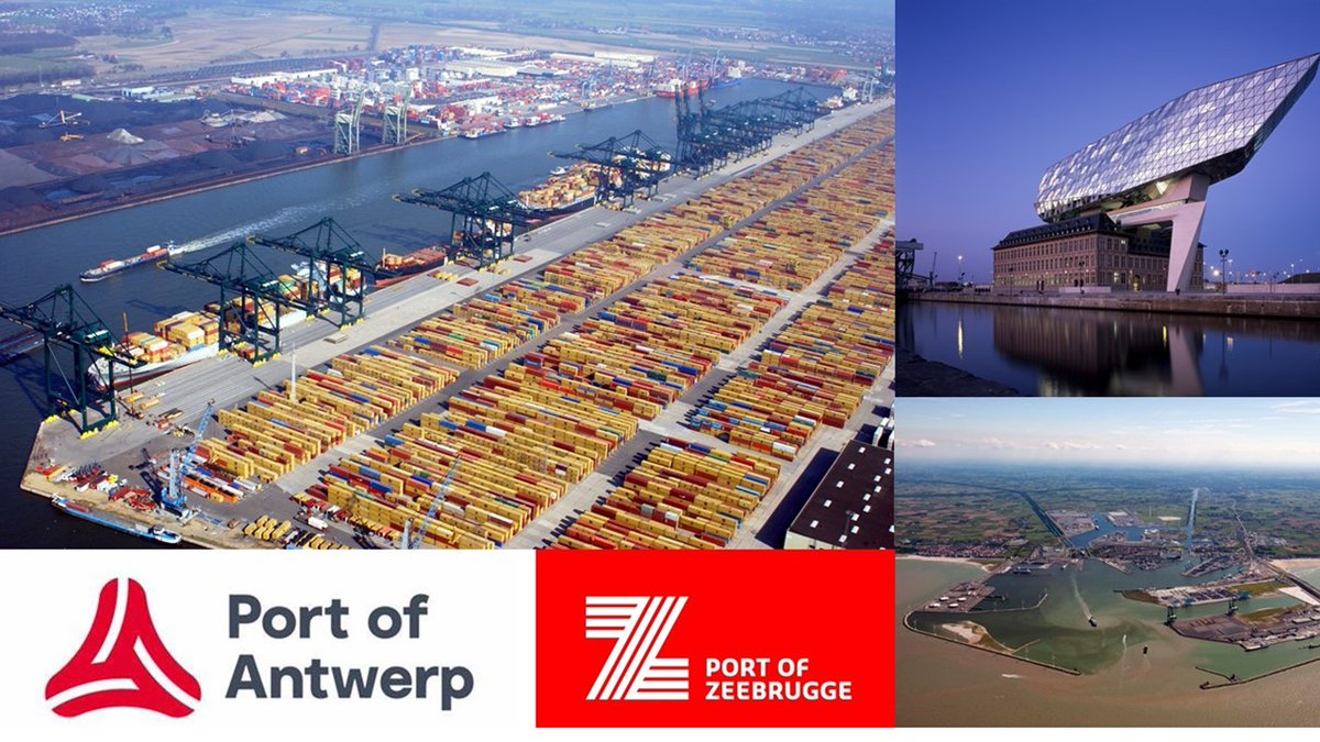 🚢 Our Ambassadors &amp; Consuls General had a thought-provoking meeting with @PortofAntwerp/@Port_Zeebrugge. Interesting presentations on their annual figures, activities &amp; vision for a sustainable future, that is once more proven by their collaboration on green hydrogen import.