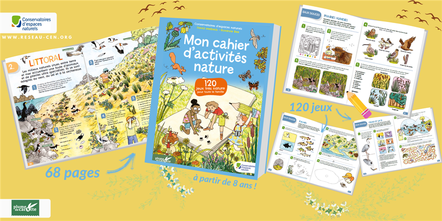 La fondation d’entreprise ORCOM soutient la Fédération des Conservatoires d'espaces naturels dans la réalisation d’un 𝐜𝐚𝐡𝐢𝐞𝐫 𝐝’𝐚𝐜𝐭𝐢𝐯𝐢𝐭é 𝐧𝐚𝐭𝐮𝐫𝐞 visant à sensibiliser les enfants aux enjeux environnementaux. 
Collecte de dons juste ici >  bit.ly/3riRVHs