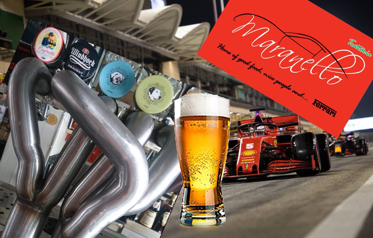 DiGwork's tweet image. Trattoria Maranello on #Google F1 PIZZA AND DRAFT SPECIAL!
We are offering a FREE Capretti or Desert lager with every pizza over R100,
Please note that this special only for people who are watching Grand Prix over the age of 18 years...
maranellos.co.za
