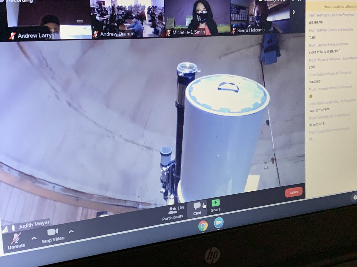 Connally_AVID's tweet photo. @NISDConnally 8th grade students going on a virtual field trip to McDonald Observatory to learn about astronomy! https://t.co/0oG3UqxP5t