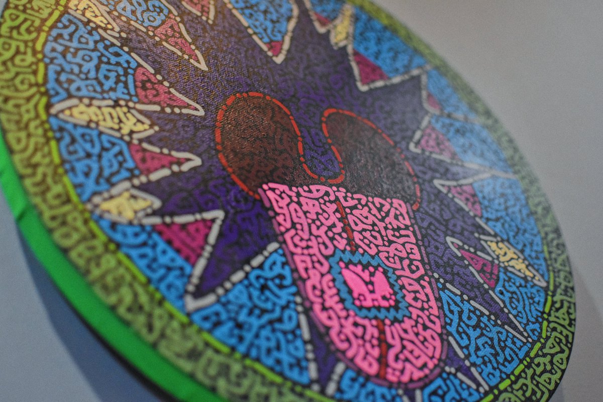 tohiiich's tweet photo. <<ACID MOUTH>>

linen canvas 16'×16', acrylic @molotowheadquarters varnish

Overconsumption is one of the most acute problems of modern society. This monster is the embodiment all mankind, greedy for things they don't need👾

#molotow #art #contemporaryart  #WWF  #canvas https://t.co/TQX9Zys3Py