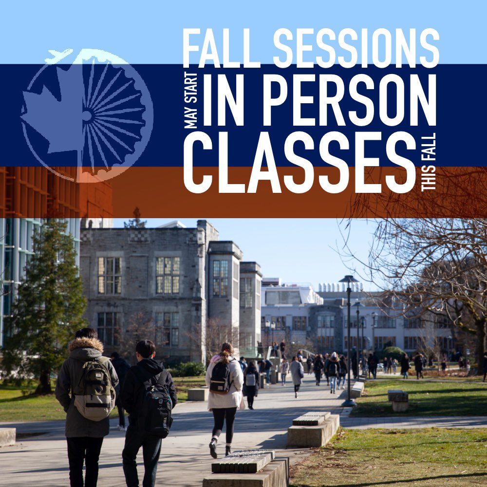 GautamServices's tweet photo. With promises that Canadians will be vaccinated by the end of September this year, post-secondary institutions are more confident that it will be safe to return to in-person classes for the fall semester. 
#gautamservices #fallsessions #canada #montreal #colleges #studyincanada https://t.co/4p8TZkQ1fl