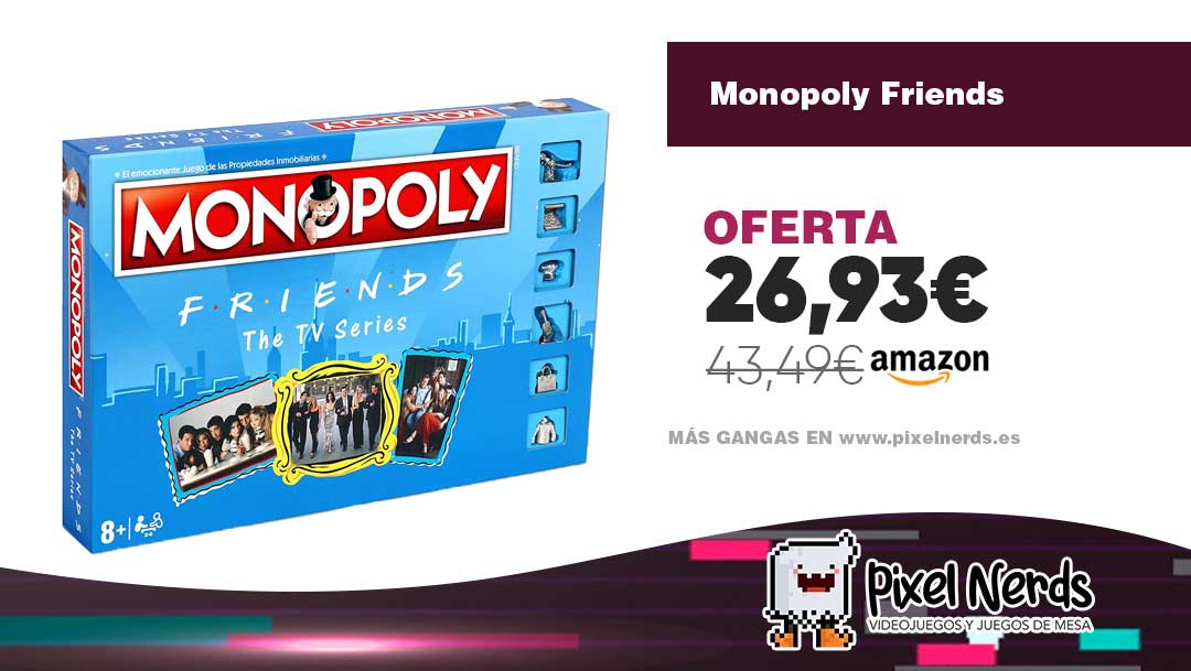 PixelNerdsGames's tweet photo. ¡Si te apasiona Friends, aquí tienes el Monopoly de la serie! https://t.co/HHPQHIOqGc https://t.co/9KqBPZRQNw