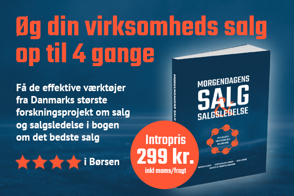 Hvis du vil skabe bedre salg for din virksomhed, er det her den eneste bog, du behøver at læse: businessdanmark.dk/bog/