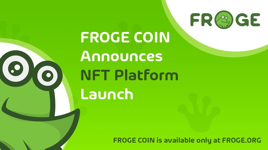 frogetoshi's tweet photo. We can't wait for you to see our NFT Platform!

Join Us Now! 🐸

FROGE COIN IS AVAILABLE ONLY AT https://t.co/ptMASl60gG

In exchanges - SOON! #FrogeCoin #Froge #FrogeNFT #FrogeORG https://t.co/ES6a6z06s1