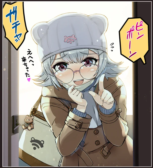 初描き六花ちゃんから最新六花ちゃん 