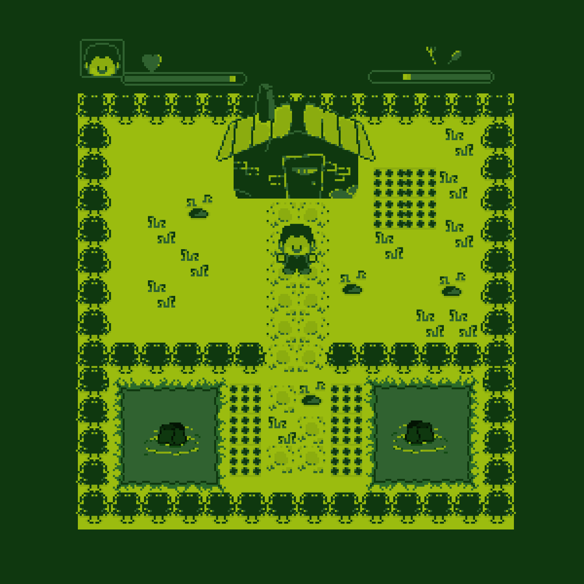 freez_pi's tweet photo. #pixelart  #ドット絵 #pixel_dailies  #aseprite #8bit #16bit #illustration #gameboy
Uma das pixel art que eu mais gostei de fazer, me lembra minha infância jogando Pokémon Red. Mas ta ai, em quanto eu n termino a outra que eu to fazendo vou postar essa. https://t.co/D2NXINs2Qx