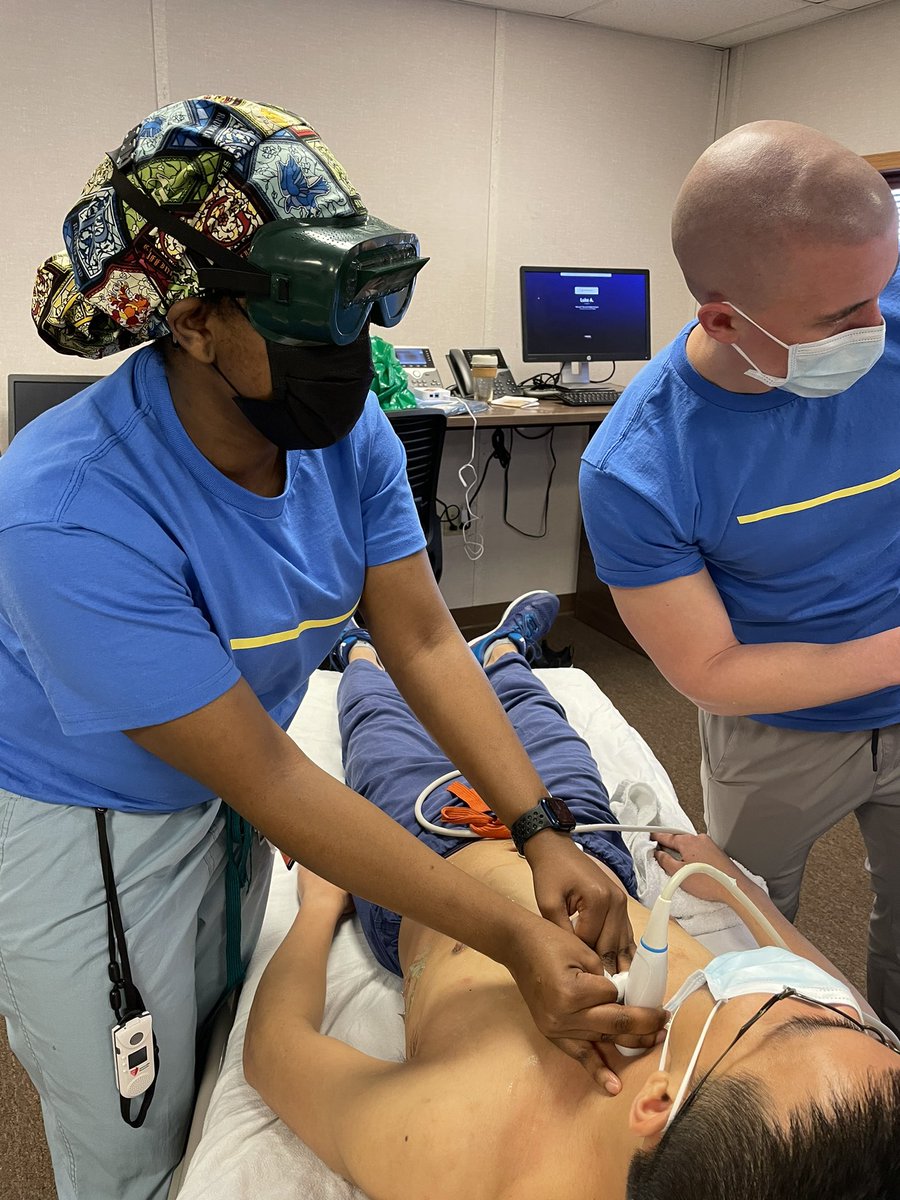 UHCMC_ED's tweet photo. #POCUS-ing backward, with oven mitts, drunk goggles, dizzy bats, and without opposable thumbs. Never a dull moment in #Believeland! #EMconf #Simolympics #LoTL #howwellcanyoupocus https://t.co/7utJputHHu