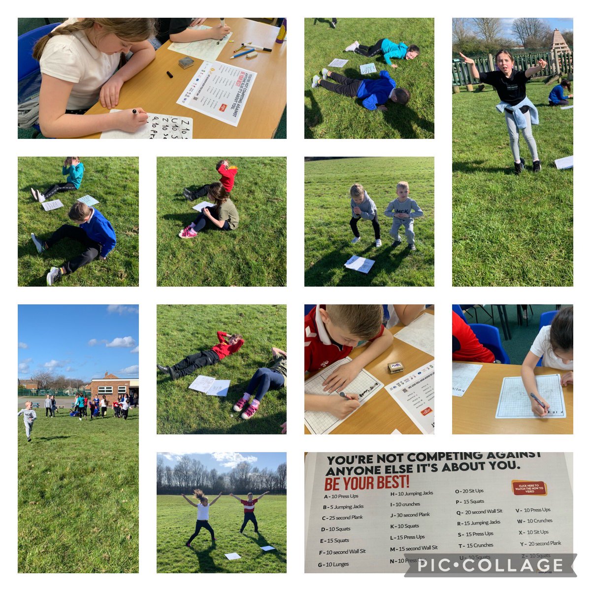 stgerardsrc's tweet photo. Year 3 have taken on one of the Virtual School Game Challenges - Spell Your Name Circuit today! @TeesValleySport #teesvalleyschoolgames #yourschoolgames #personalchallenge #getteesvalleyactive https://t.co/frQTWr58FS