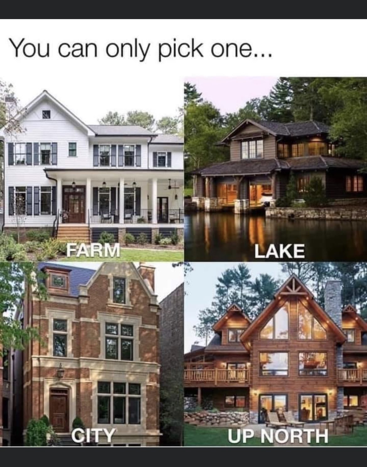 If you were to be a lord of a house, which one would you pick