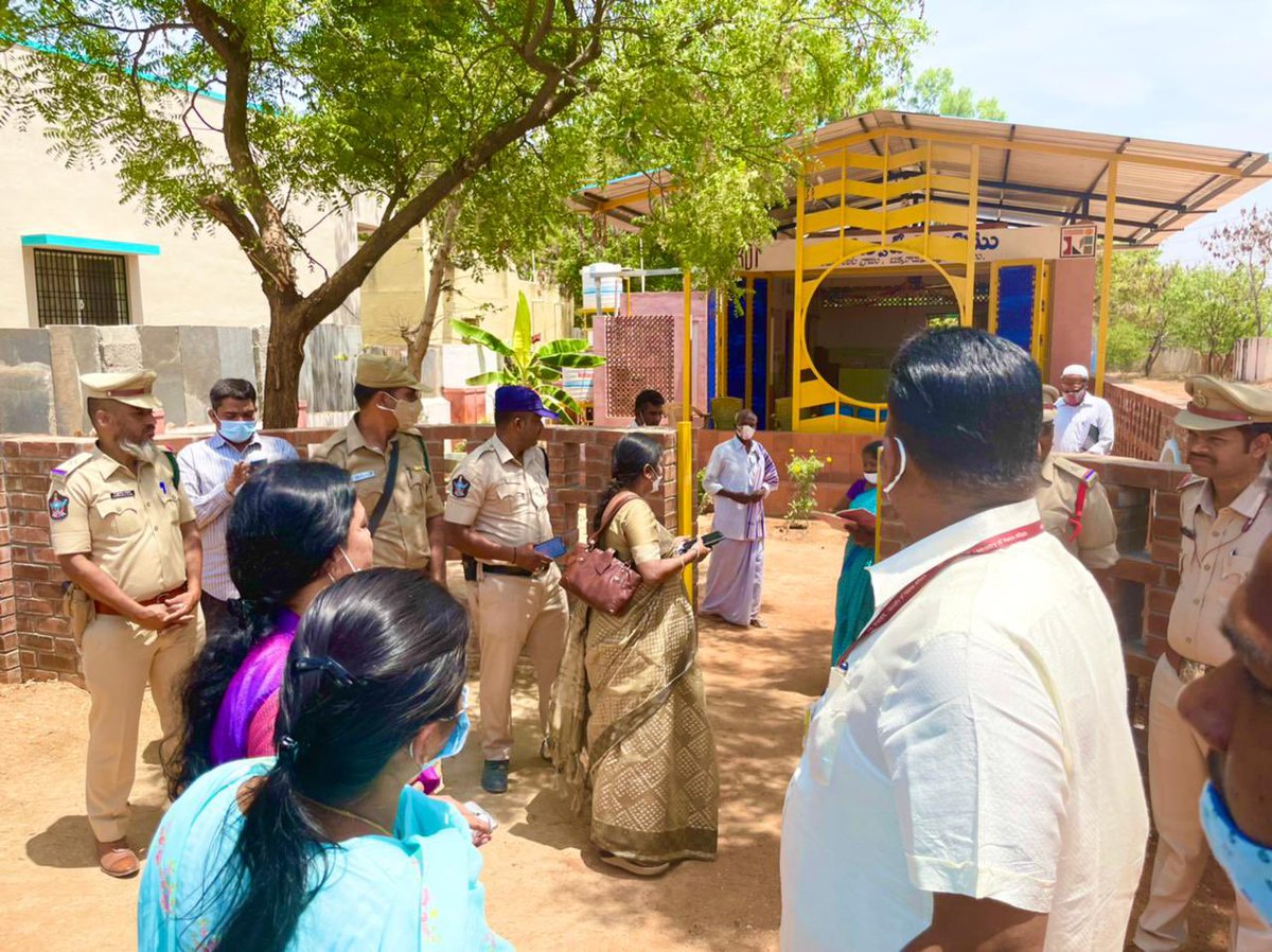 DrRGAnandIND's tweet image. #FieldObservation at Narpala village Police Station.Had a Discussion with Child Friendly Police Officials. (2/2)