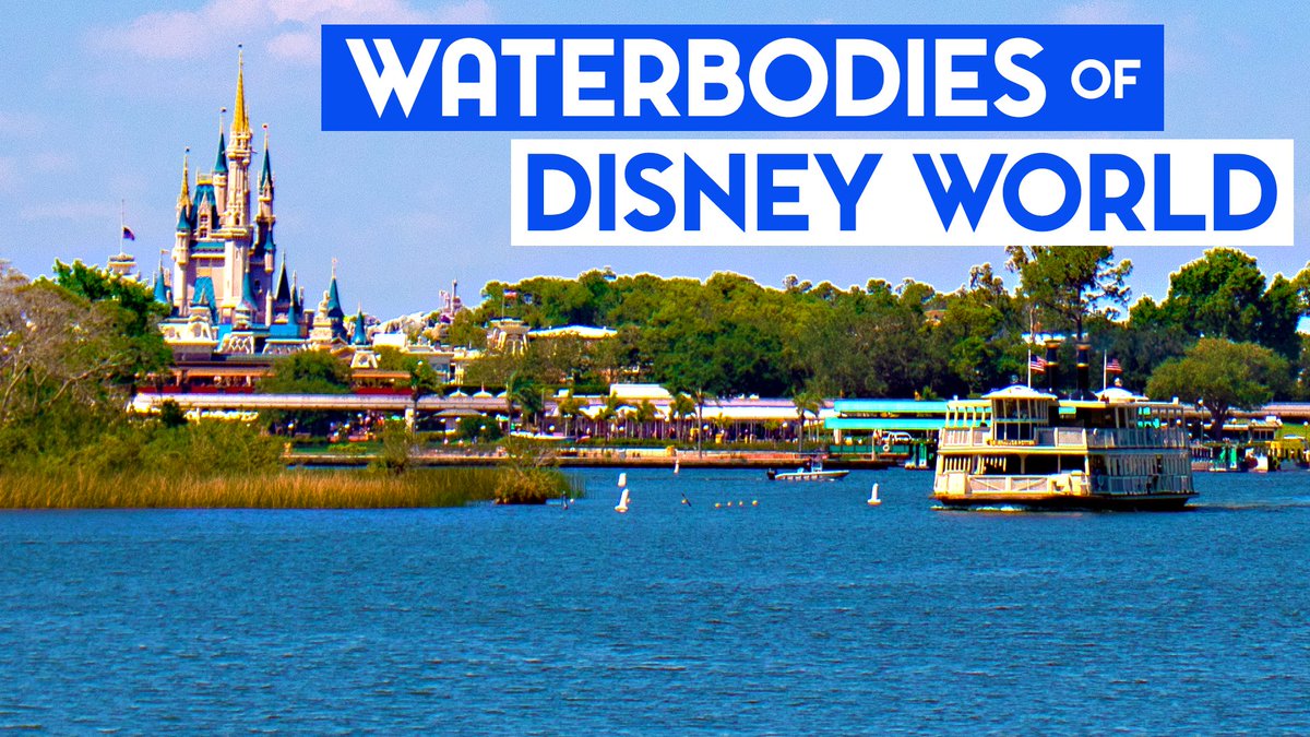 How many ponds are at Walt Disney World? Lakes? Canals? This week we're looking at the different bodies of water at Walt Disney World! youtu.be/zhxrOEMPlmw