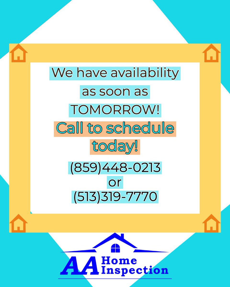 AA Home Inspection, LLC. (@goaahomeinspect) / Posts / X