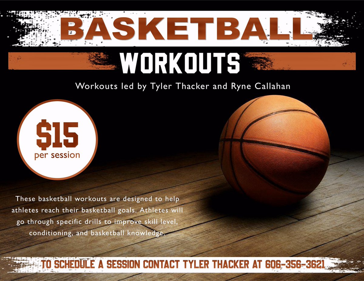 Interested in improving your skill level and basketball knowledge? Sign-up for individual basketball workouts today! To schedule a session, contact Tyler Thacker at 606-356-3621.